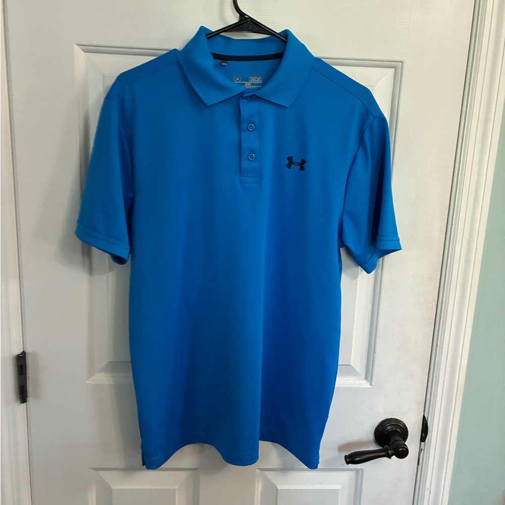 Under Armour Men’s Bright Blue Athletic Polo